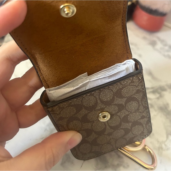 COACH Keychain Bag NWT - Picture 5 of 9